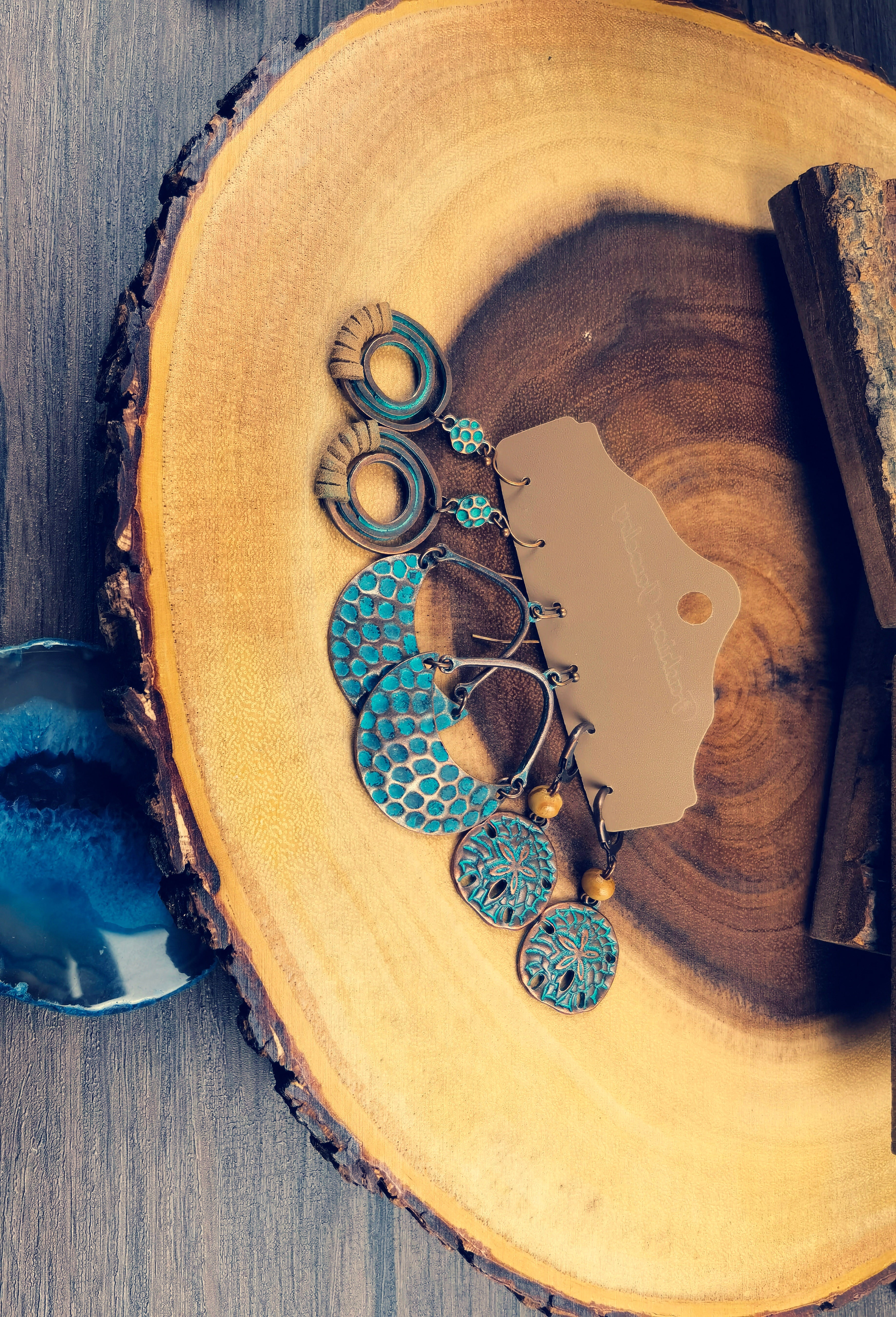 RE03 Boho Earrings 3 Pairs Set