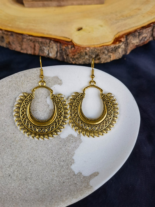 QOE02 Gold Style BOHO Earrings