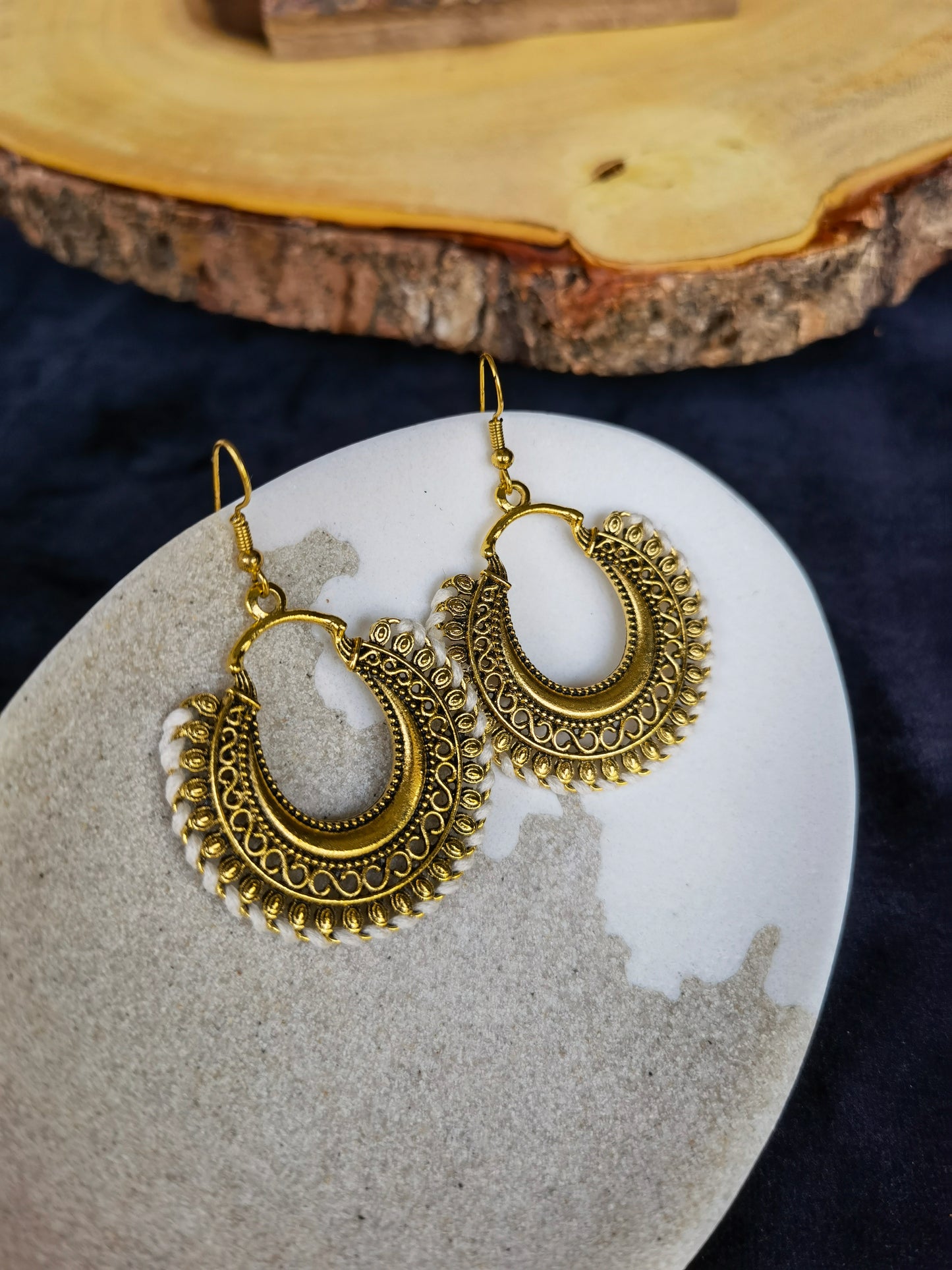 QOE02 Gold Style BOHO Earrings