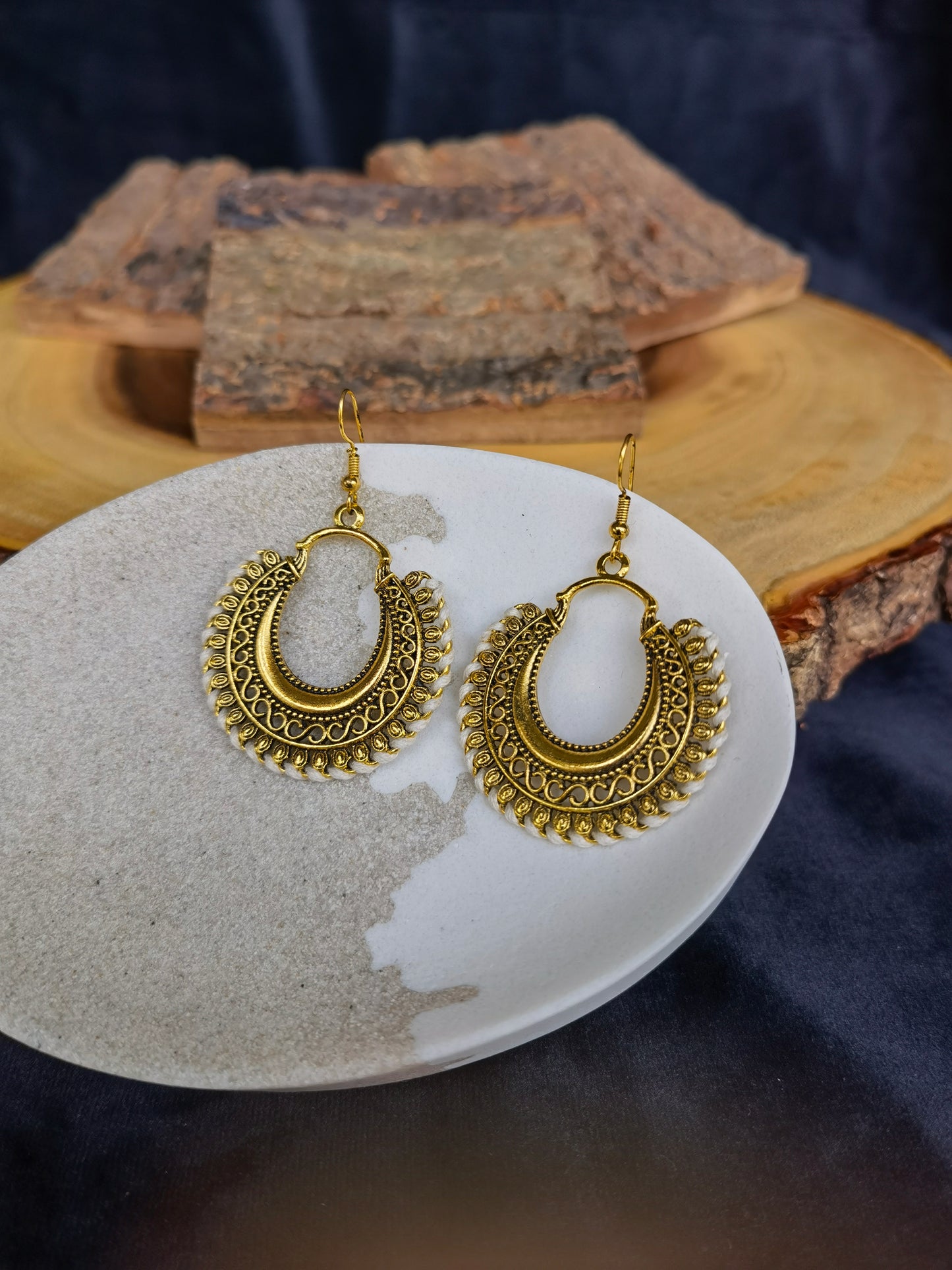 QOE02 Gold Style BOHO Earrings