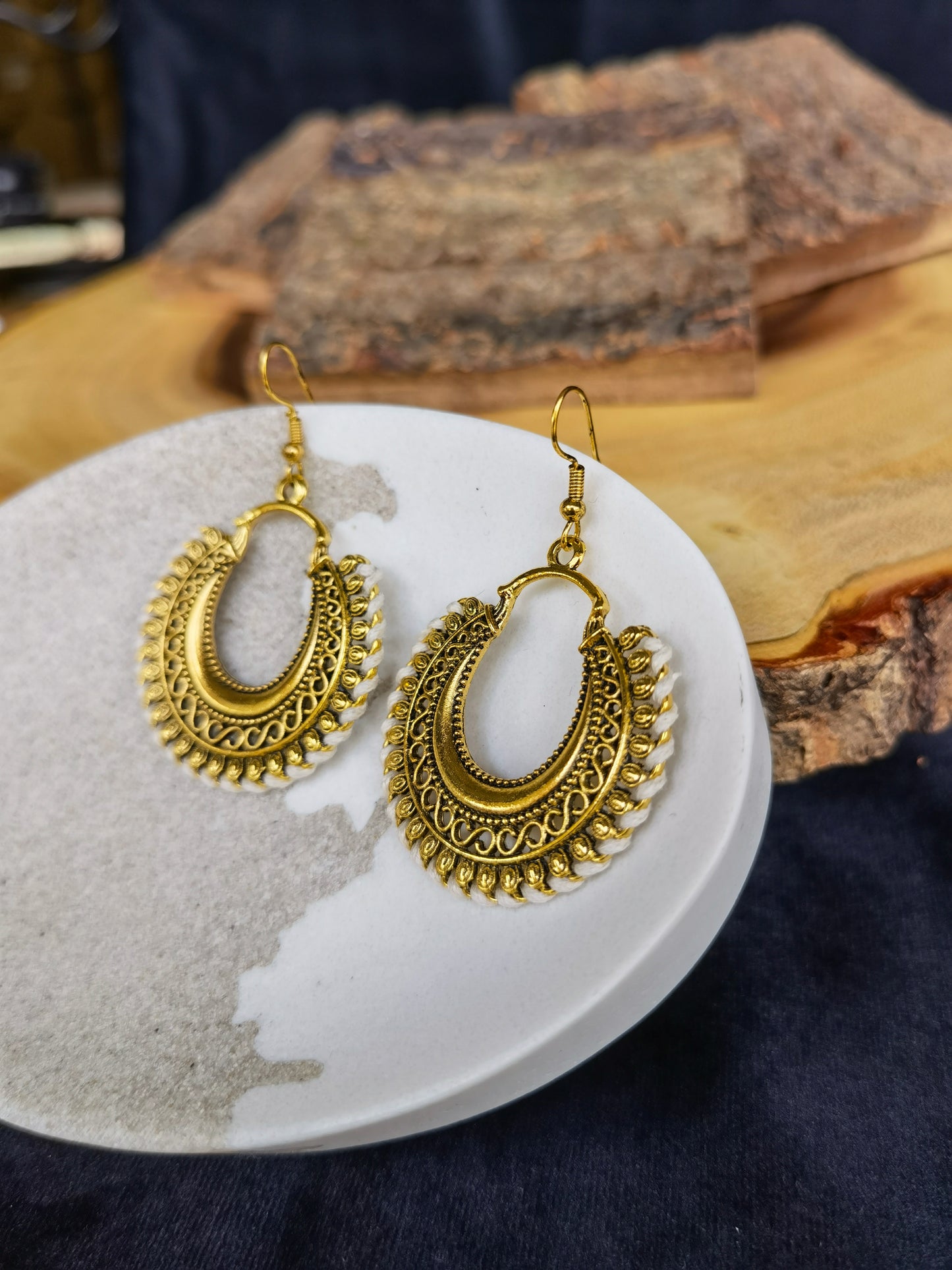 QOE02 Gold Style BOHO Earrings