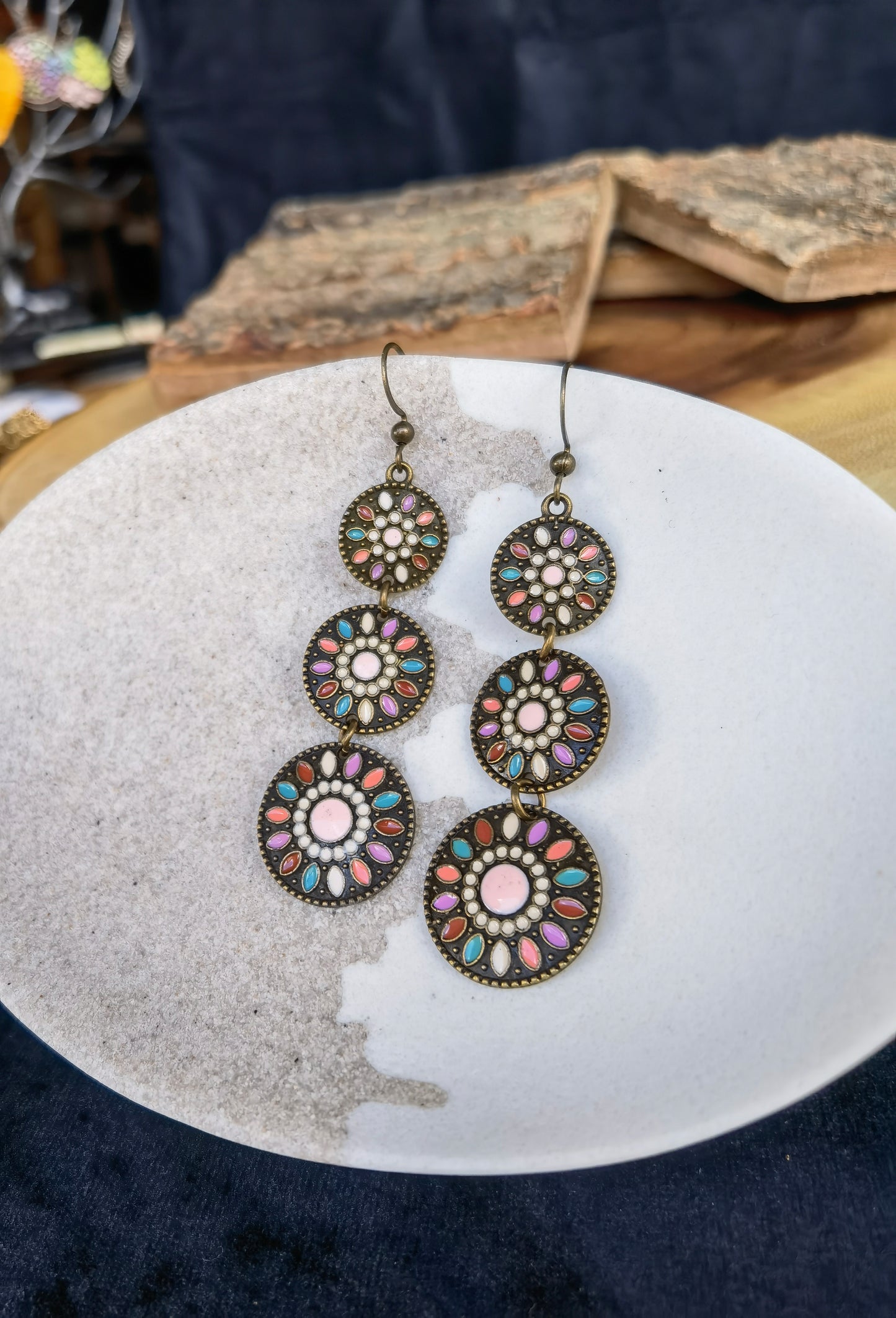 NEO02 Flower Boho Earrings