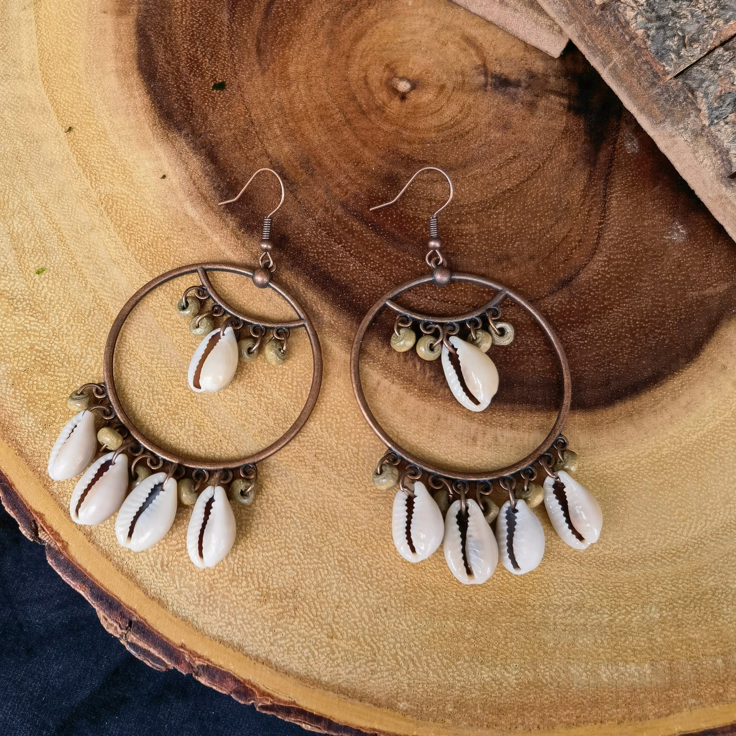 BKB02 Summer Boho Earrings Shell Style Bohemian Earrings