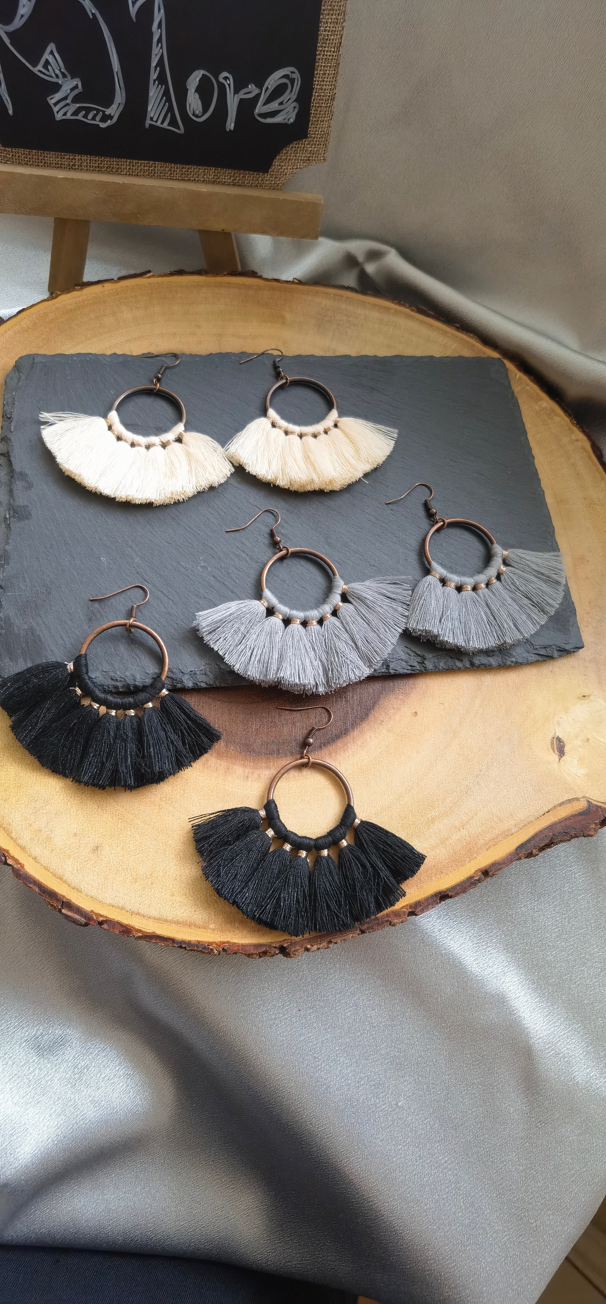 XE03 BOHO Earrings 3pairs Set