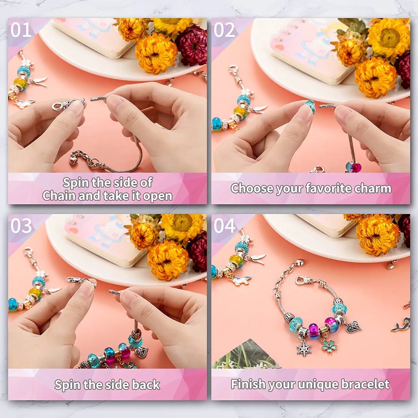 DIY Bracelet Jewelry Making Set