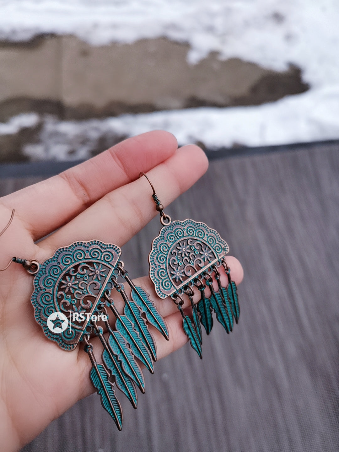 BYE02 Vintage Style Boho Earrings Special and Beautiful