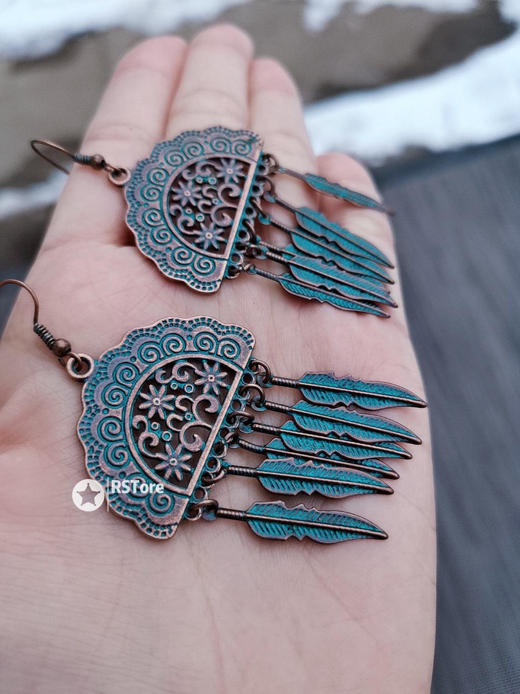 BYE02 Vintage Style Boho Earrings Special and Beautiful