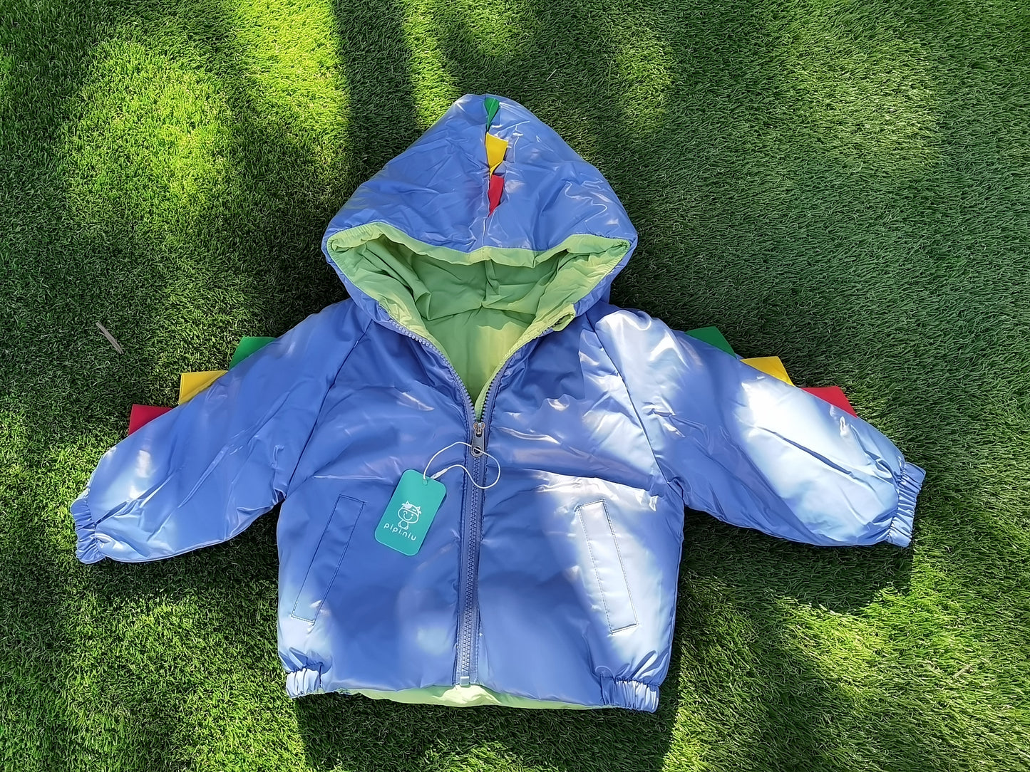 Boys Girls Hooded Coat Winter Jacket Packable Coat  Lightweight Puffer Jacket