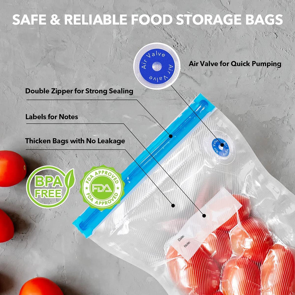 Handheld Vacuum Sealer, iQeouc Rechargeable Portable Food Saver Sealer Machine