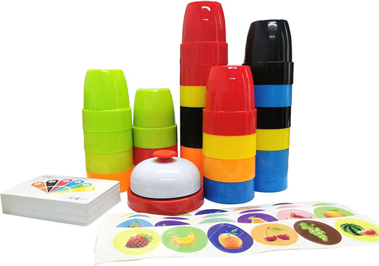 Quick Cups Game Speed Cup Stacking Game Family Game