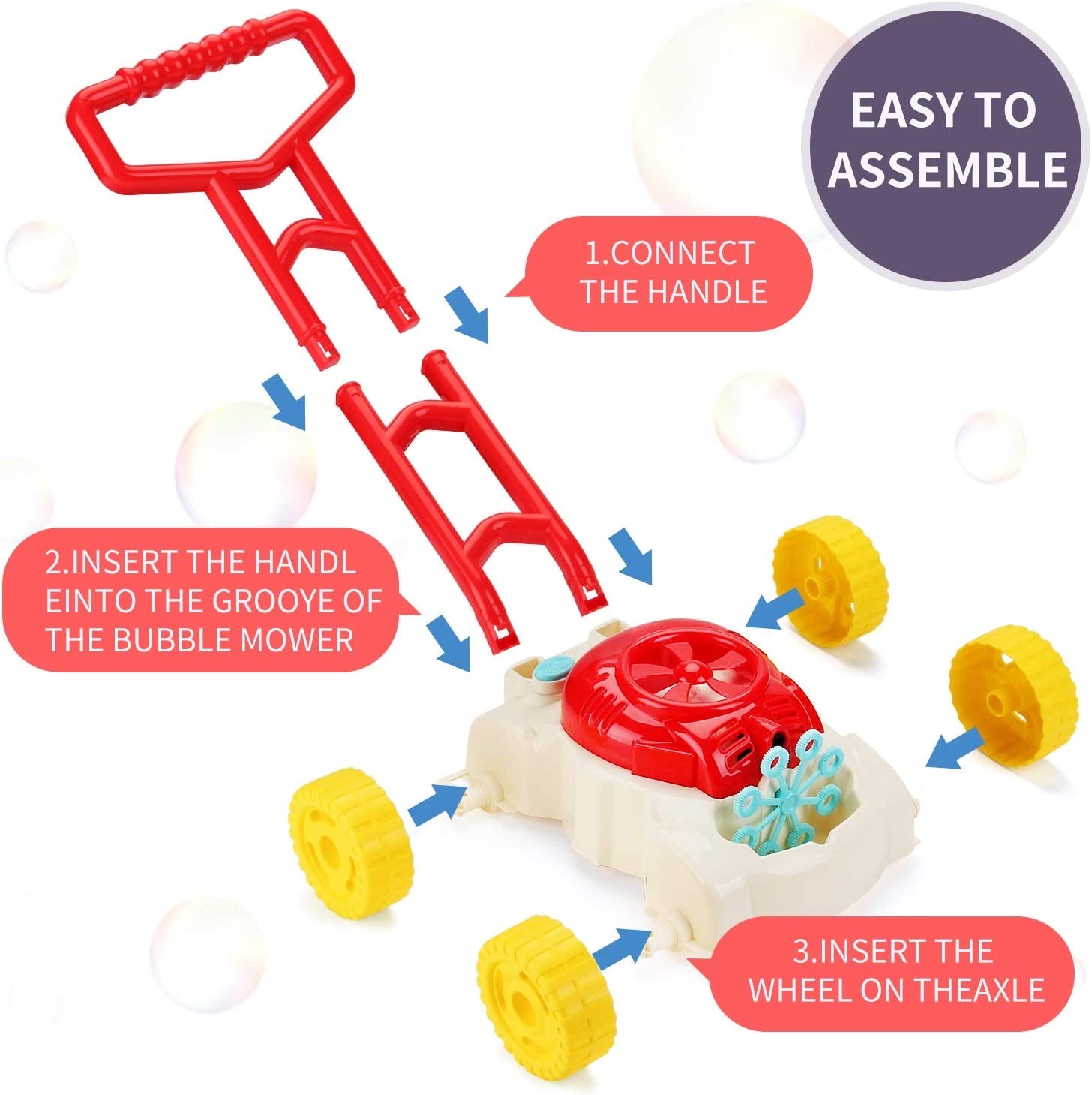 Automatic Bubble Blower Machine with Music
