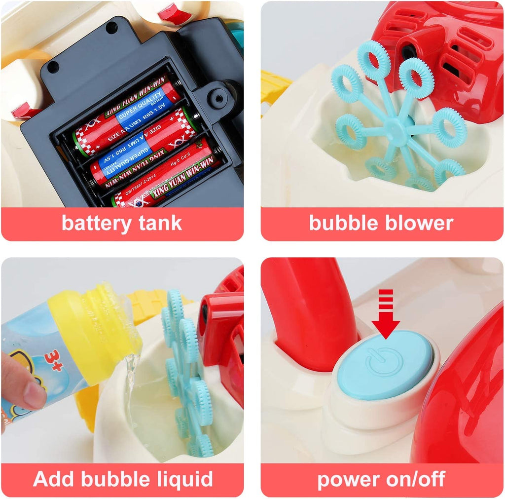 Automatic Bubble Blower Machine with Music