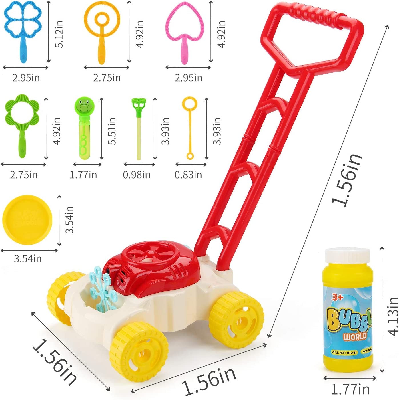 Automatic Bubble Blower Machine with Music