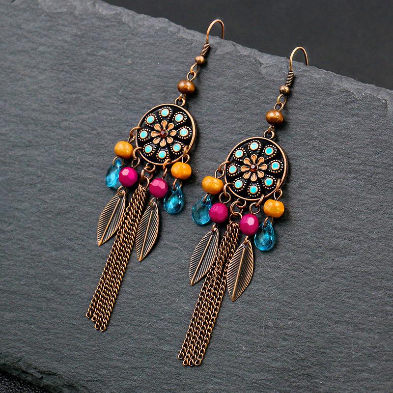 NE03 Boho Earrings Set 3 Pairs