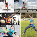 Exercise Bands Resistance Bands Set with Handles and Storage Bag, Upgraded Workout Bands with More Resistance for Women and Men